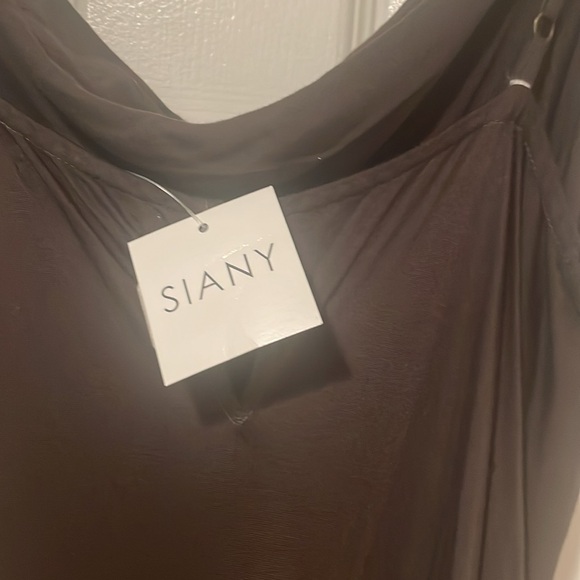 NWT On the Road Size Large Brown Stretch Knit Sleeveless Jumpsuit - Picture 5 of 6